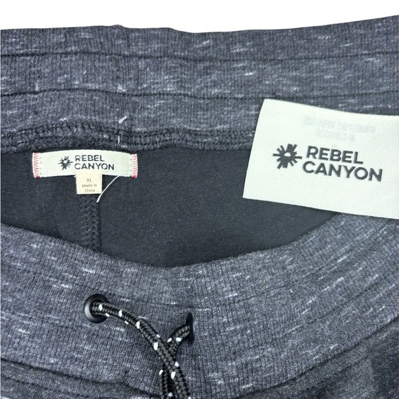 REBEL CANYON Men’s dark gray joggers size XL - Picture 4 of 4